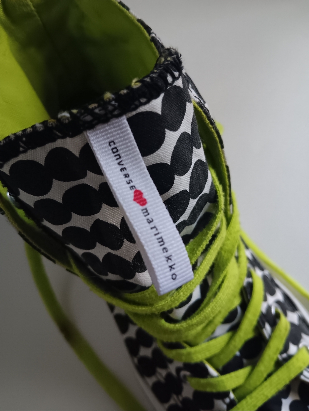 Converse X Marimekko Rasymatto Print Chuck Taylor High Tops Sneakers Woman's 7